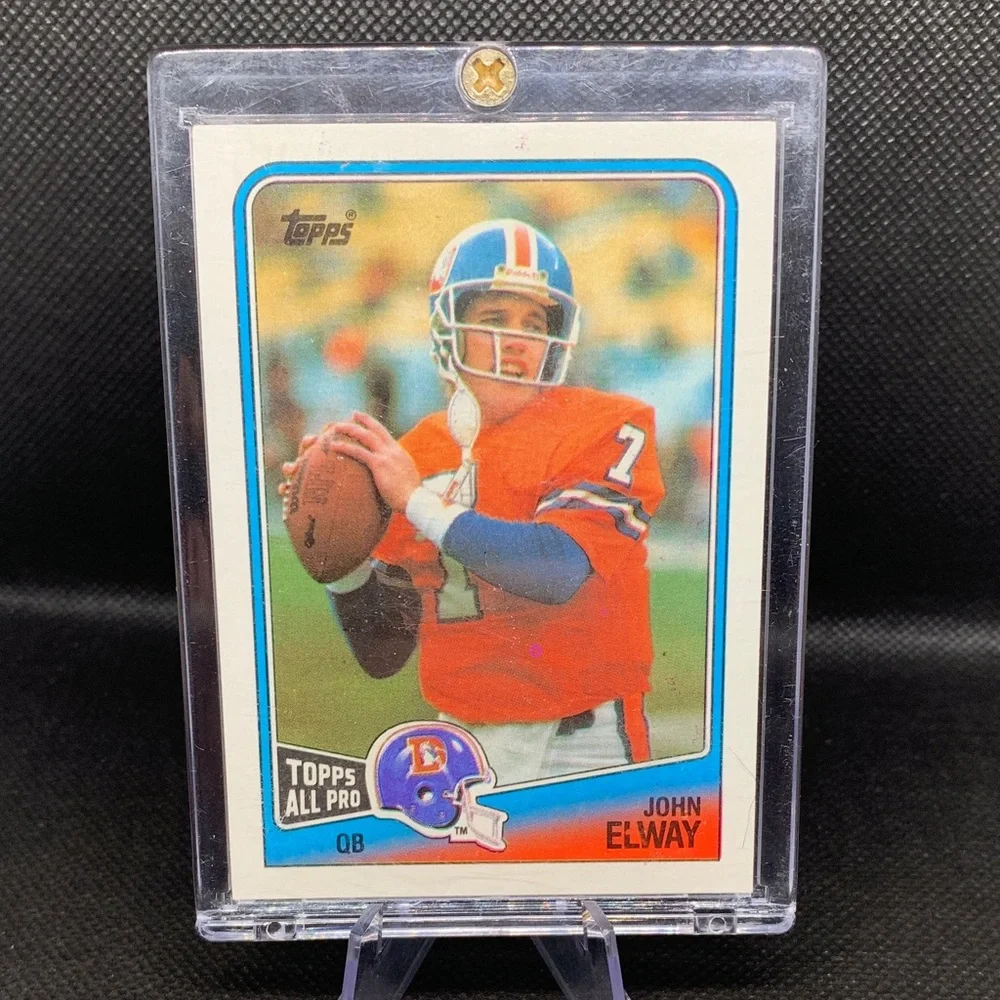 Topps All Pro Football Card - Red and Blue - Picture 2 of 7